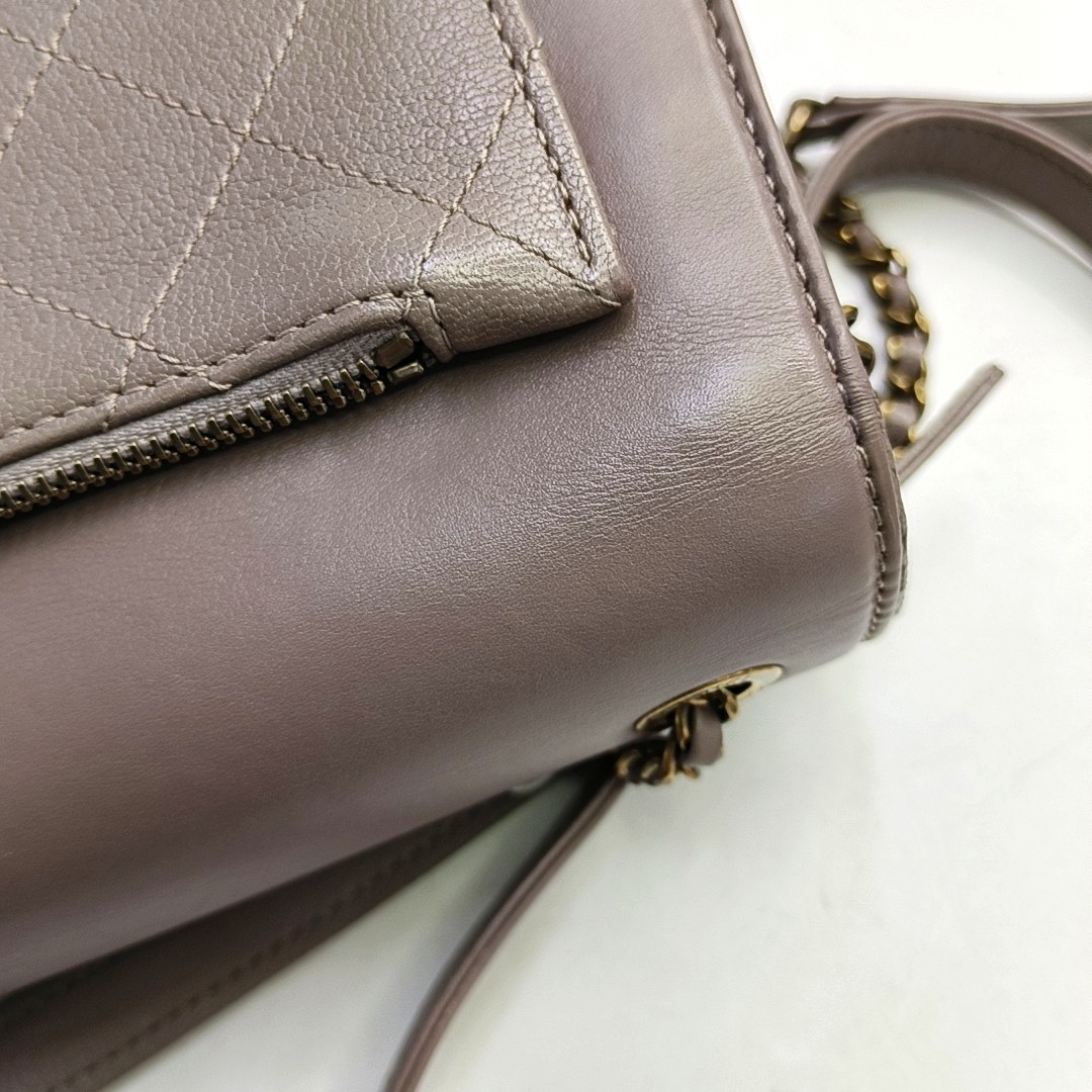 CHANEL COCO CURVE Light Purple Calfskin Quilted Shoulder Bag Tote Crossbody Bag Gold Hardware 24K Clasp-(SKU)-952954213