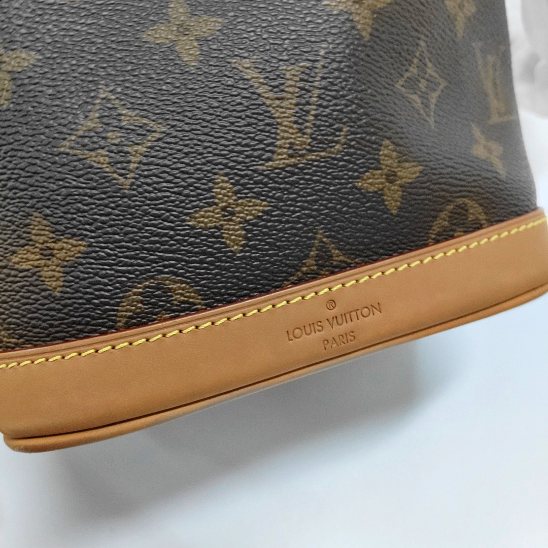 LOUIS VUITTON MILK BOX Brown Coated Canvas Monogram Crossbody Bag Shoulder Bag Handbag Golden Hardware-(SKU)-953568177