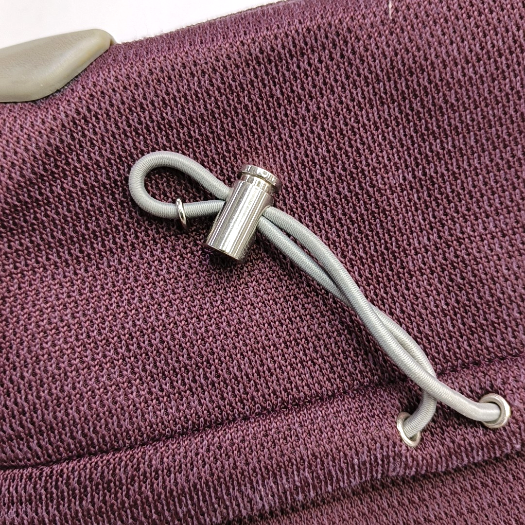 PRADA Purple Fabric Single Shoulder Bag Silver Hardware Removable shoulder strap-(SKU)-950006519