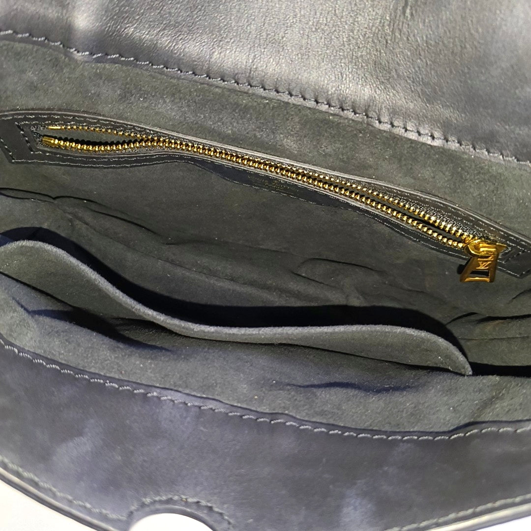 LOUIS VUITTON TWINNY Brown Coated Canvas Monogram Shoulder Bag with Detachable Strap-(SKU)-966609375