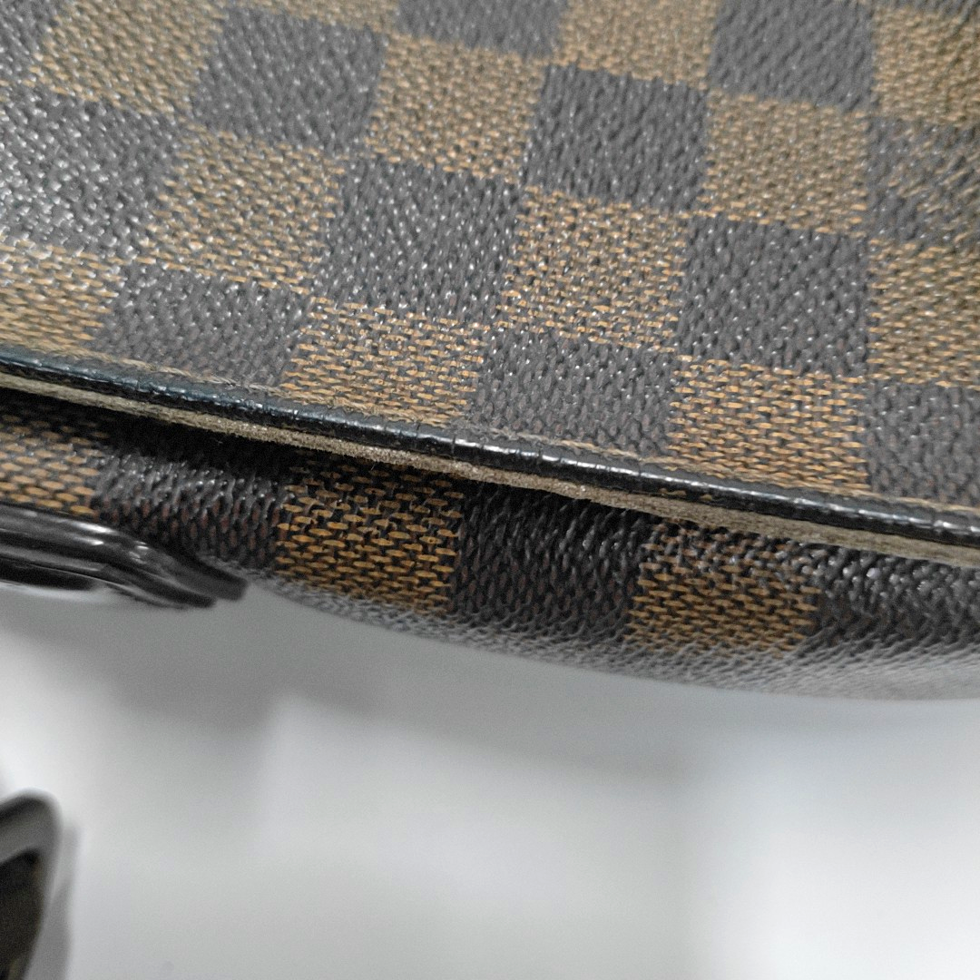 LOUIS VUITTON DISTRICT Small size Brown Coated Canvas Checkerboard Messenger Bag Crossbody Shoulder Bag Brown Hardware-(SKU)-954158452