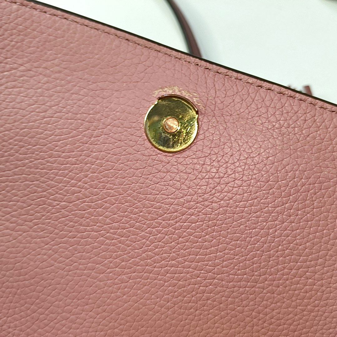 TORY BURCH Thea Red Bean Color Leather Quilted Fringe Single Shoulder Bag Crossbody Bag Golden hardware-(SKU)-938683728