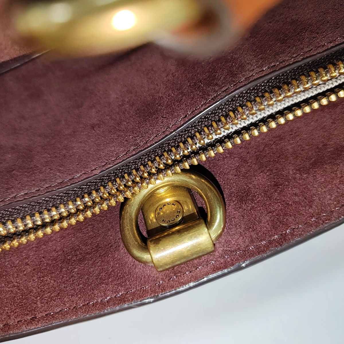 COACH COOPER CARRYALL Khaki Leather Tote Bag Shoulder Bag Golden hardware-(SKU)-936696724