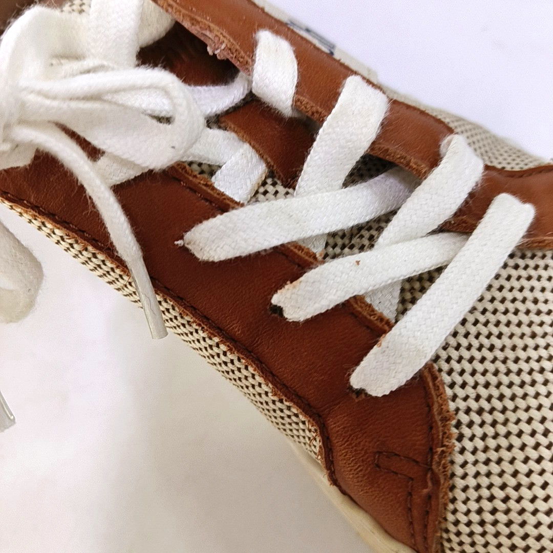 Chloé 32code Autumn and Spring Beige Fabric Women's Athletic Casual Shoes-(SKU)-933067743