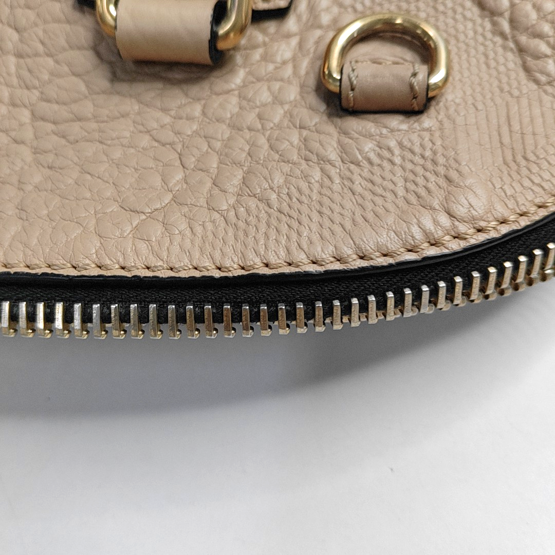 BURBERRY Sartorial Orchard Small size Nude Pink Cowhide Tote Bag Single Shoulder Bag Crossbody Golden hardware-(SKU)-943770411