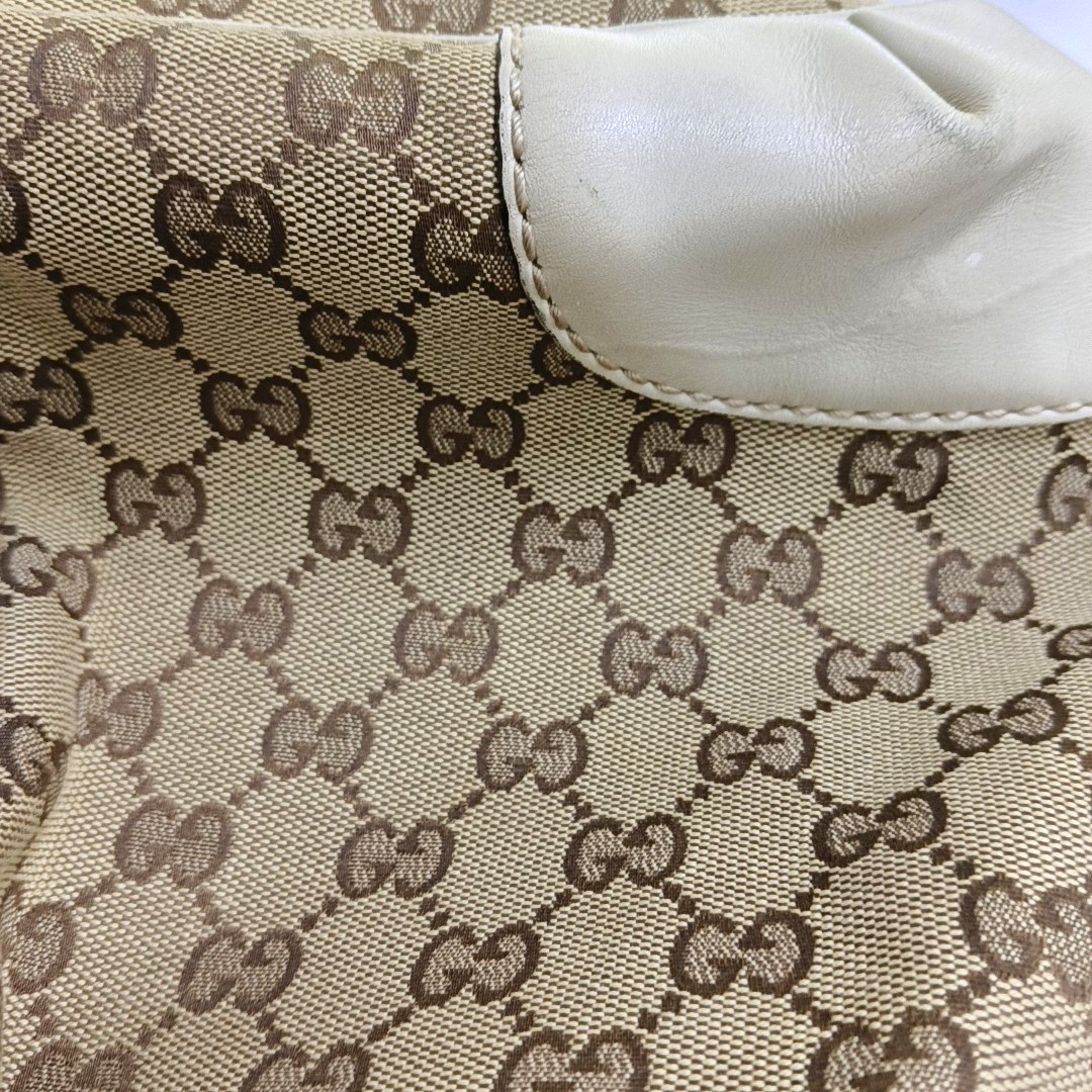 GUCCI Sukey Khaki canvas monogram crossbody bag, handbag Golden hardware Removable shoulder strap-(SKU)-946495807