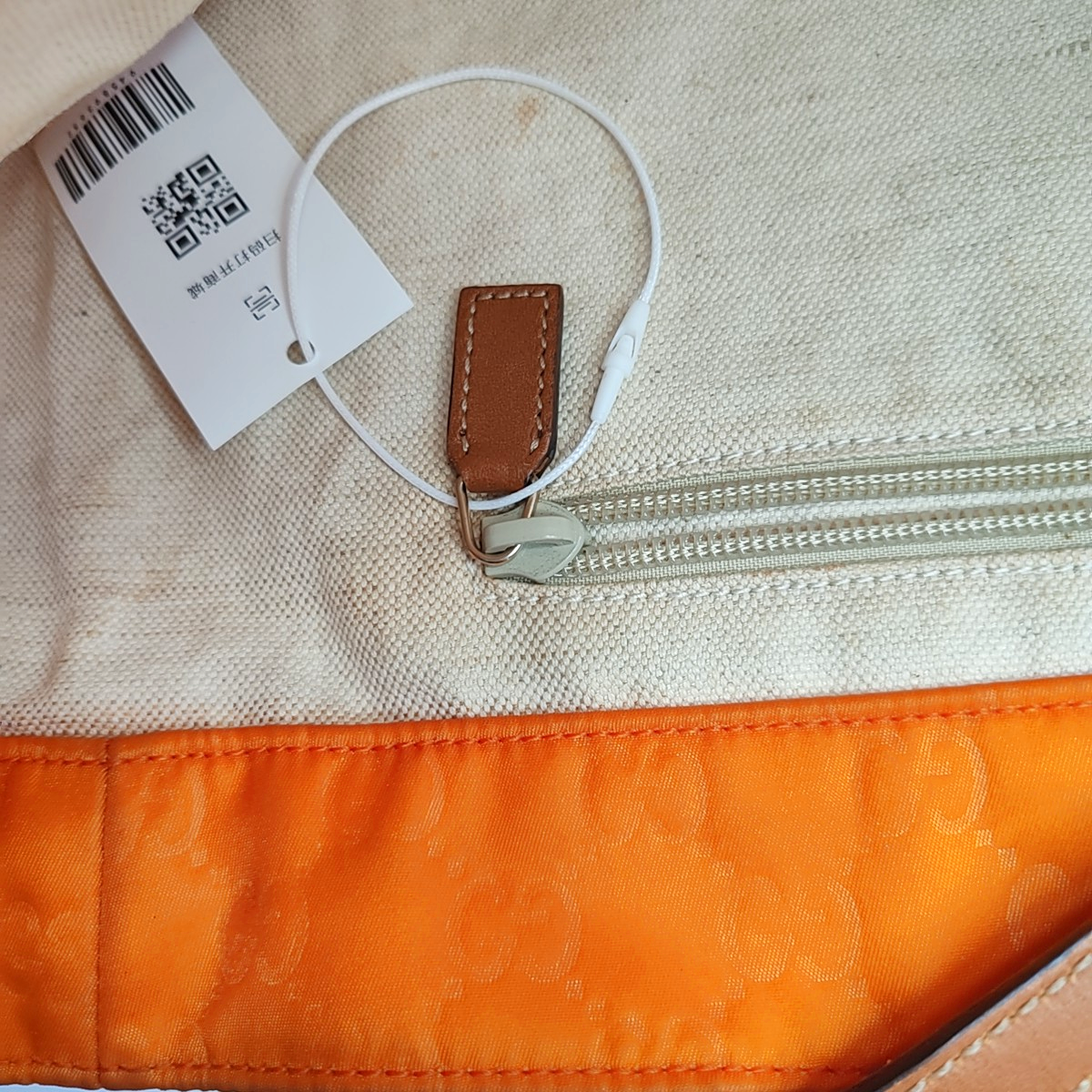 GUCCI Tote bag Orange Fabric Monogrammed Handbag Single Shoulder Bag-(SKU)-945893652