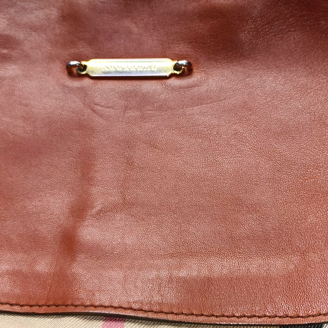 BURBERRY Red cowhide shoulder bag crossbody bag Golden hardware Removable shoulder strap-(SKU)-954287529