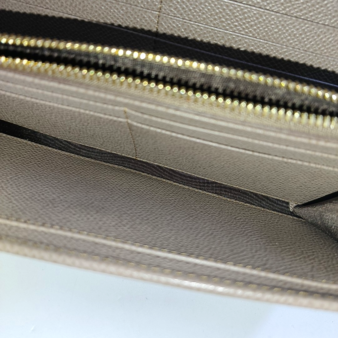 FERRAGAMO Gancini Gray Cowhide Wallet Sub-bag-(SKU)-938663979