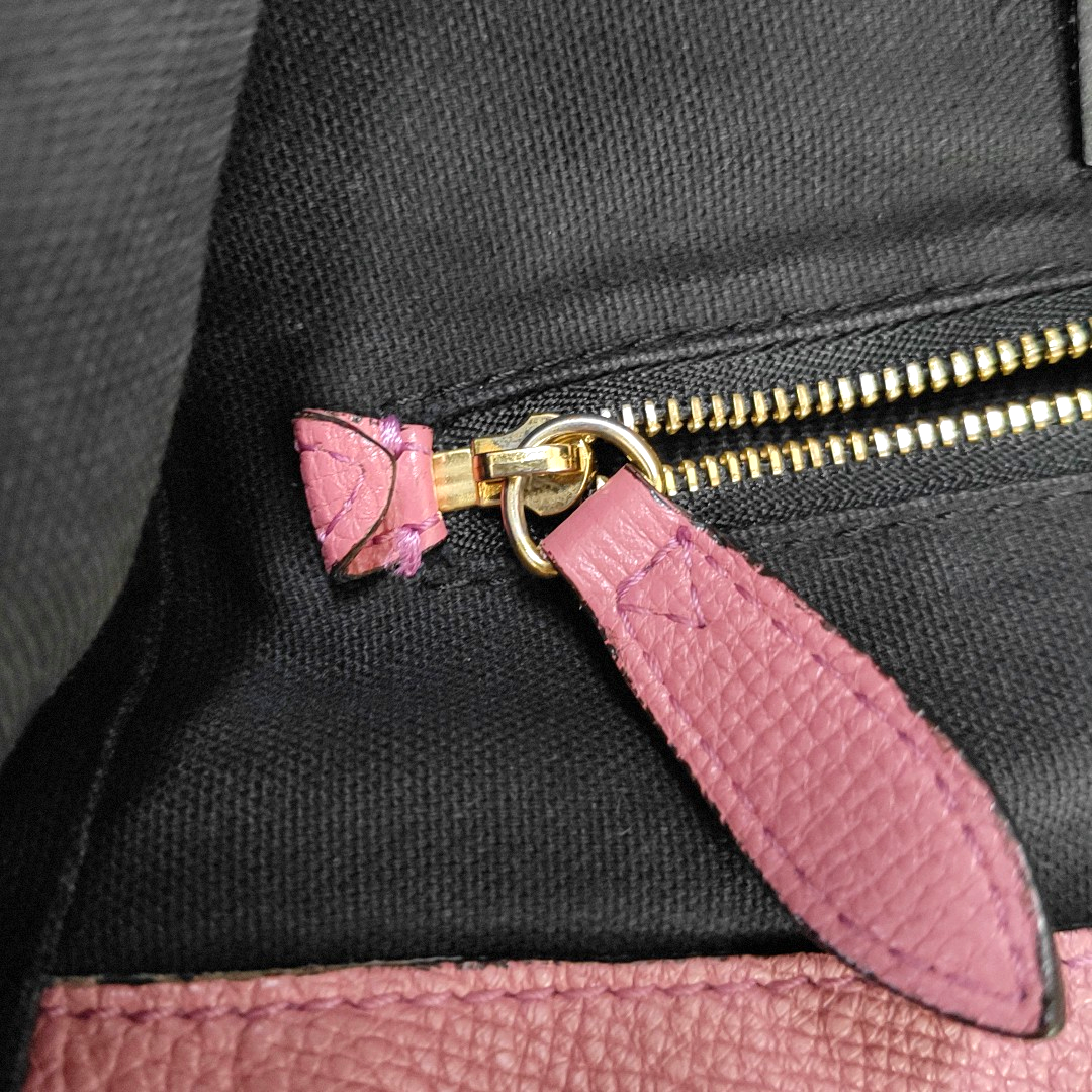 BURBERRY Canterbury mini Pink cowhide horse race pattern shoulder bag/handbag Golden hardware-(SKU)-954760637