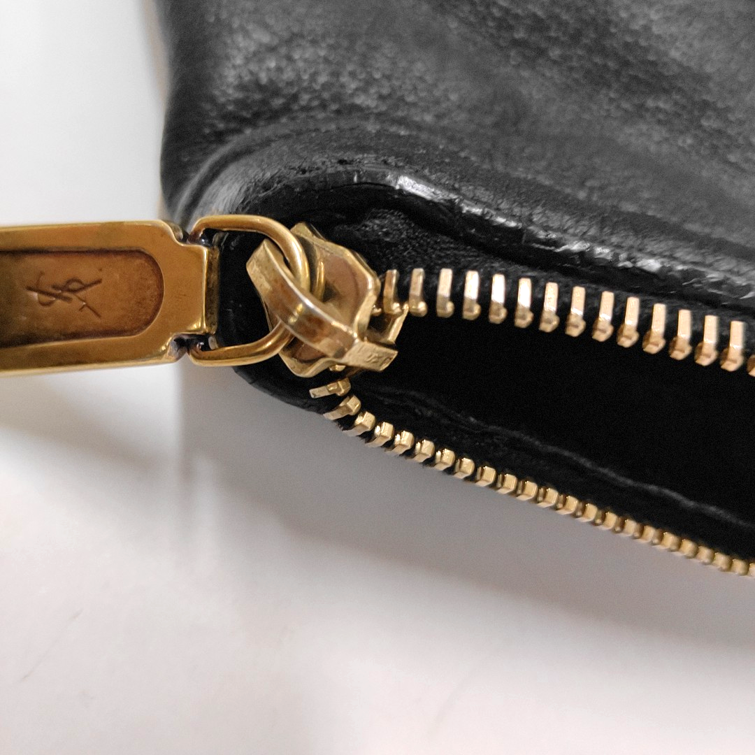 YSL DOWNTOWN CABASBlack Leather Single Shoulder Bag-(SKU)-939374057