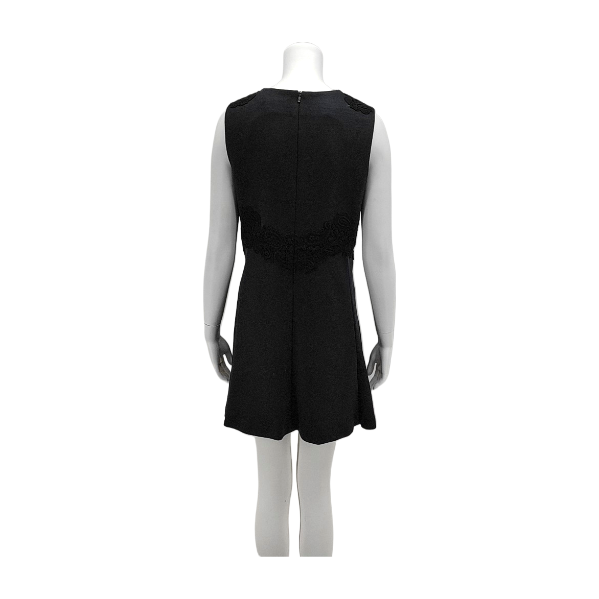 Chloé Lcode Summer navy blue wool ladies sleeveless mid-length dress-(SKU)-935451593