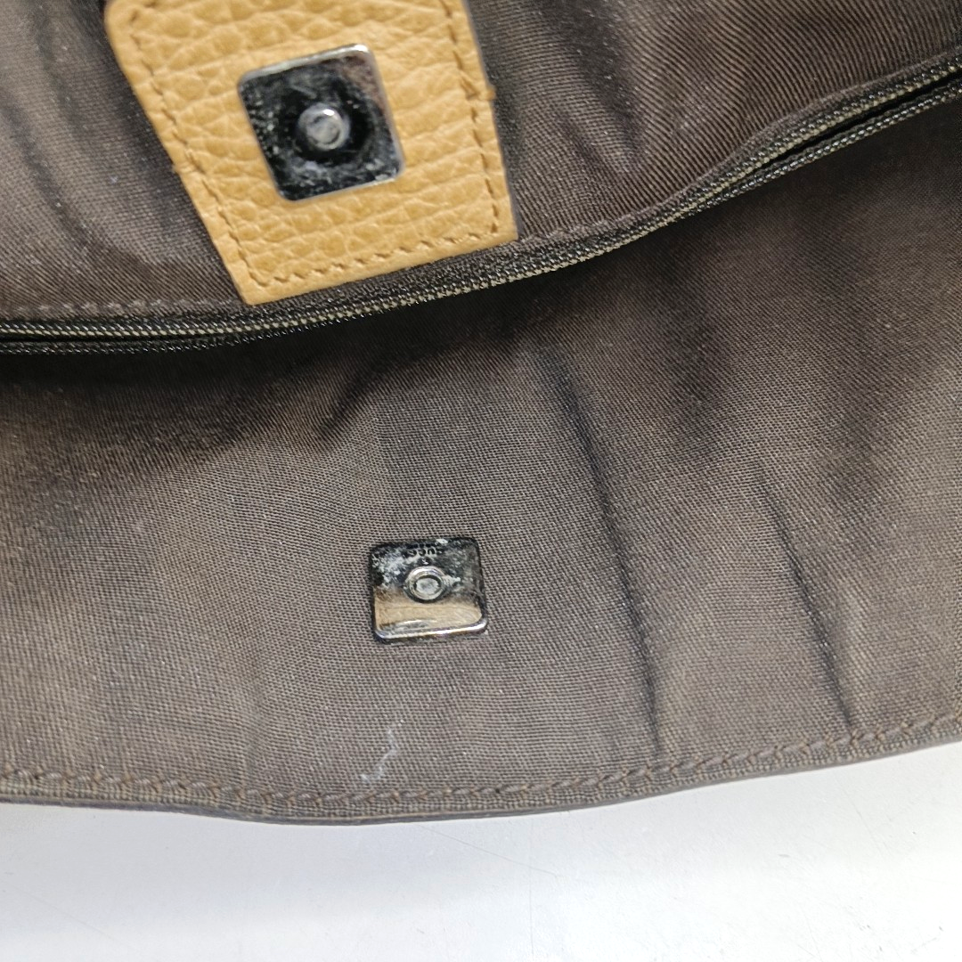 GUCCI Tote bag Caramel cowhide single shoulder bag handbag Silver Hardware Removable shoulder strap-(SKU)-955256584