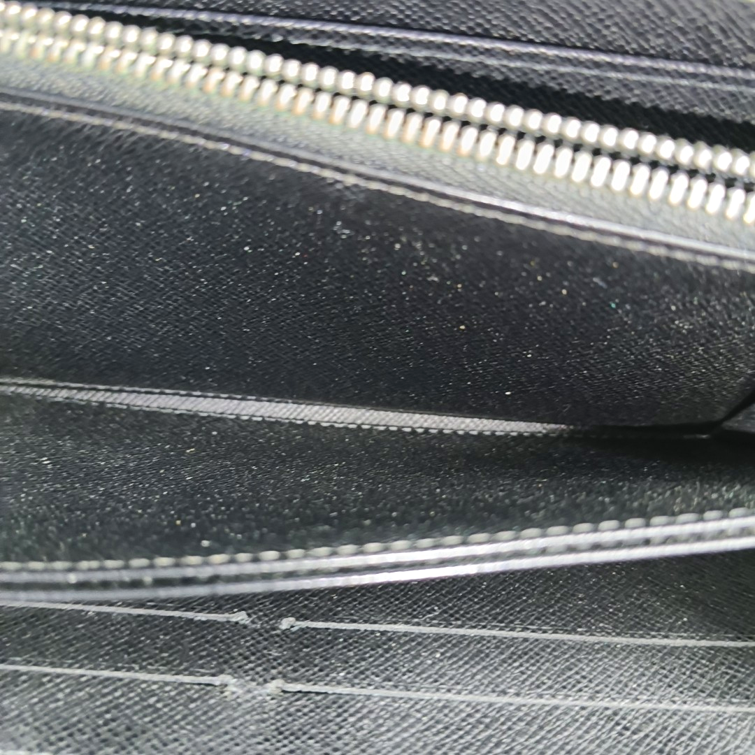 LOUIS VUITTON BlackEPI牛皮水波纹钱包 Silver Hardware-(SKU)-942990730