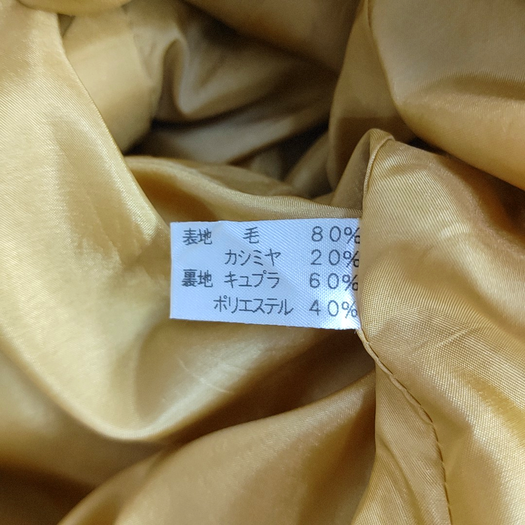 Chloé Lcode Autumn and Spring Yellow Wool Ladies Long Coat-(SKU)-14437188