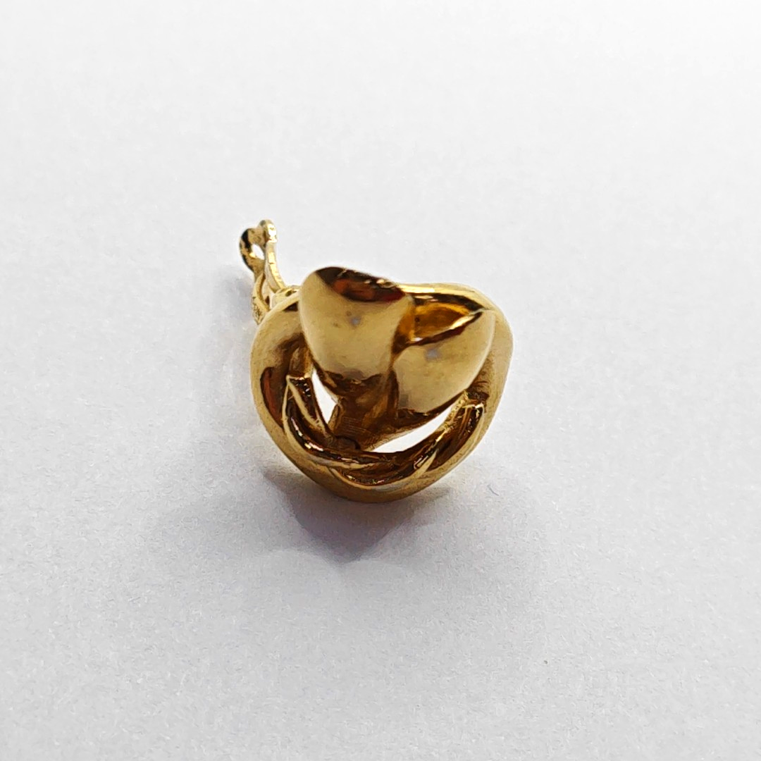 GIVENCHY Twisted Gold Alloy Ear Clips-(SKU)-942020738