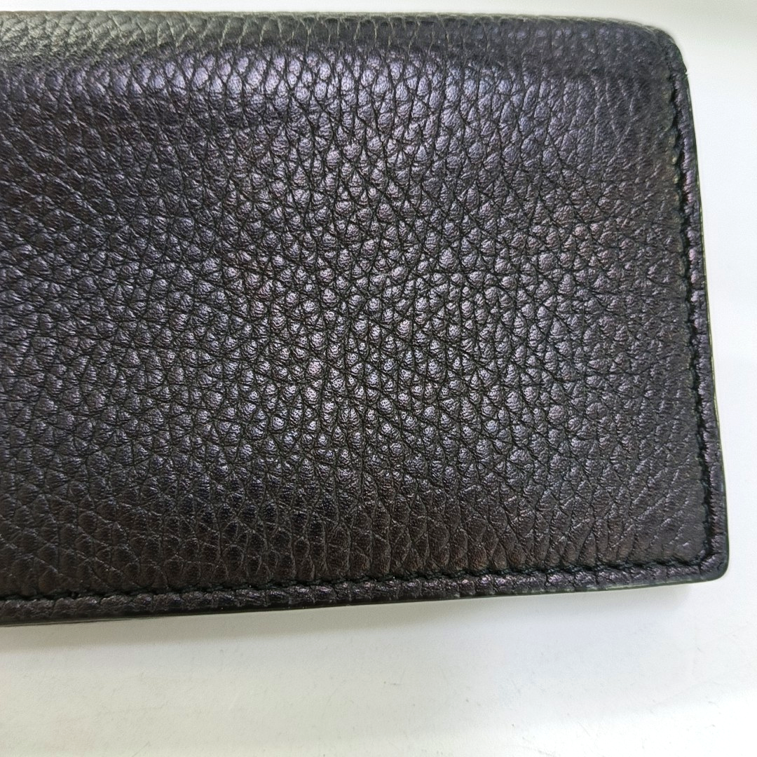 GUCCI Animalier Black Leather Printed Wallet Golden hardware-(SKU)-959022609