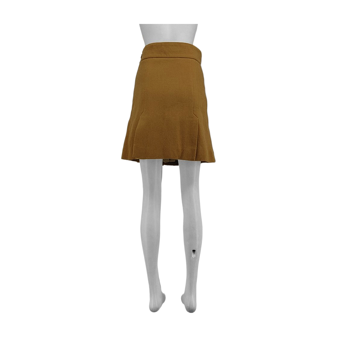 Chloé XScode Autumn and Spring Brown Wool Ladies Short Half Skirt-(SKU)-935901170