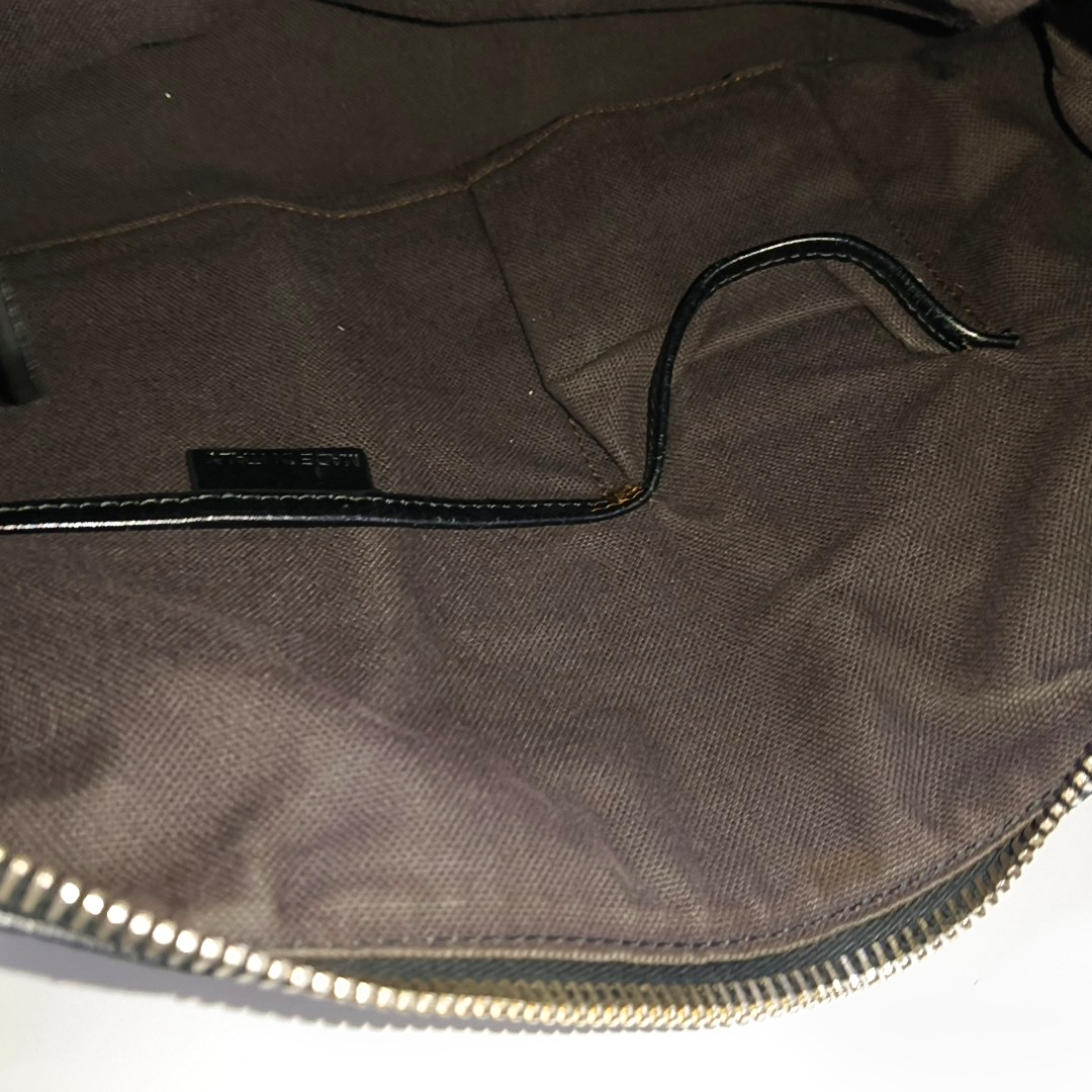 BURBERRY Tote bag Black leather handbag Golden Silver Hardware-(SKU)-955892032