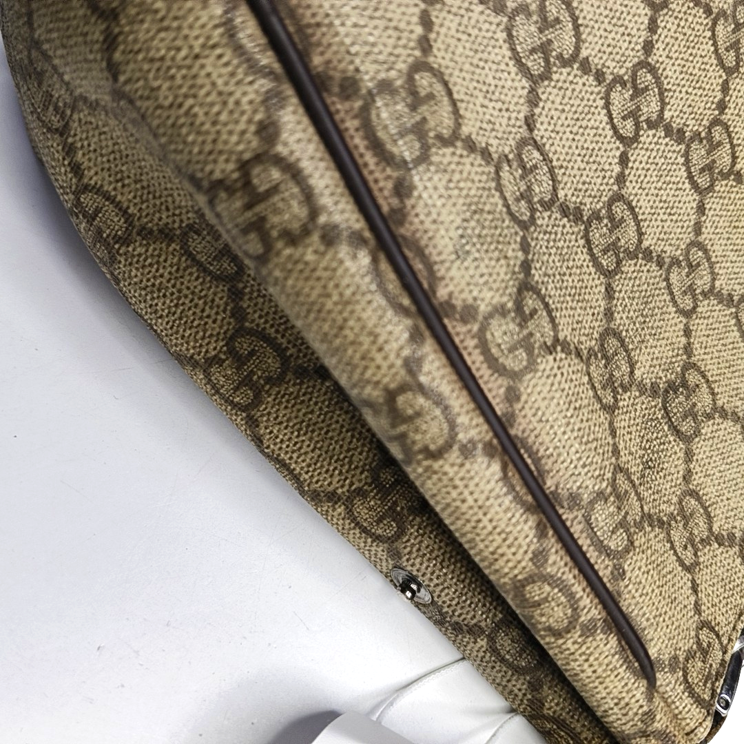 GUCCI Tote bag Colorful coated canvas monogram handbag single shoulder bag crossbody bag Silver Hardware-(SKU)-952863022