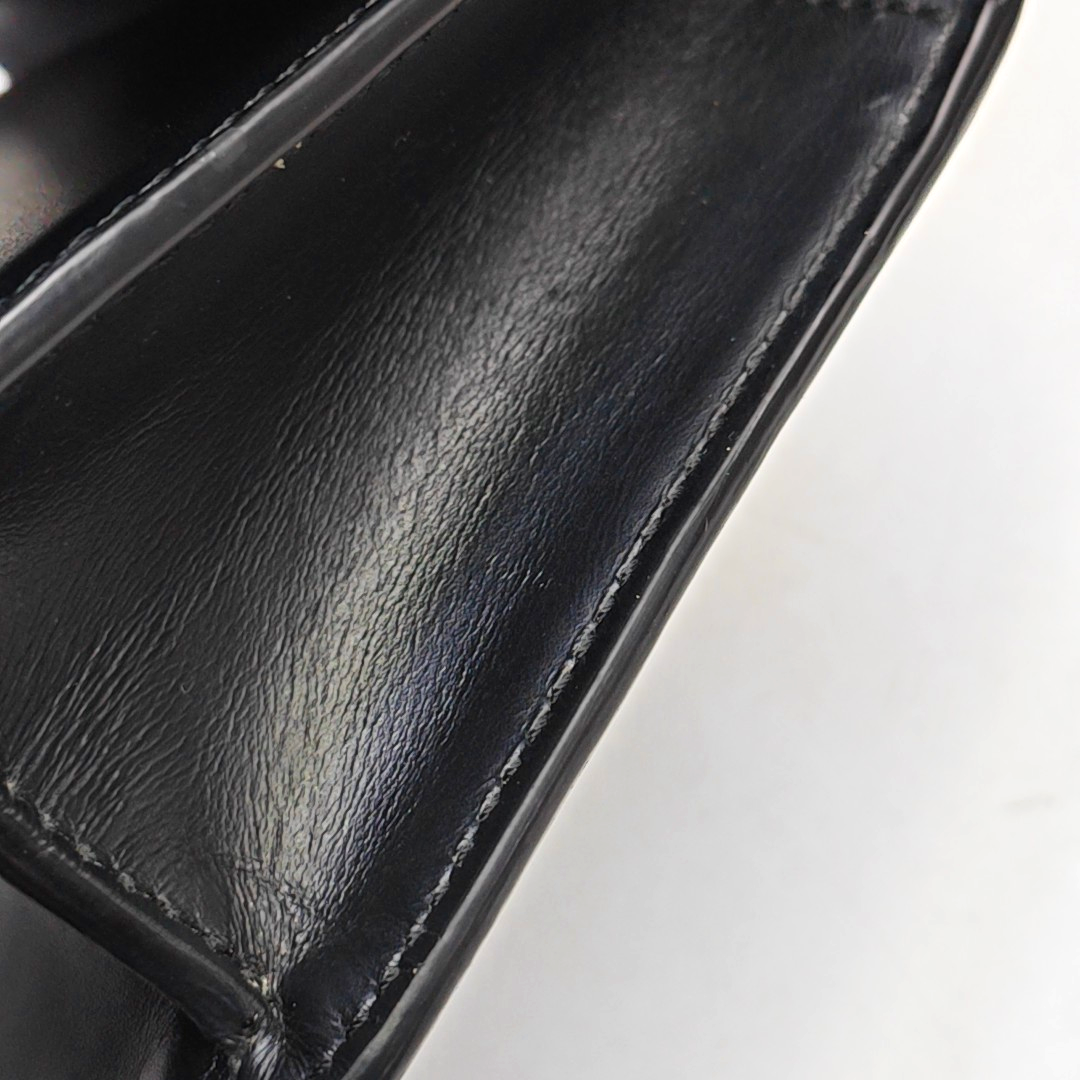 BURBERRY TB mini Black Cowhide Clutch腰包/胸包 Golden hardware-(SKU)-948383912
