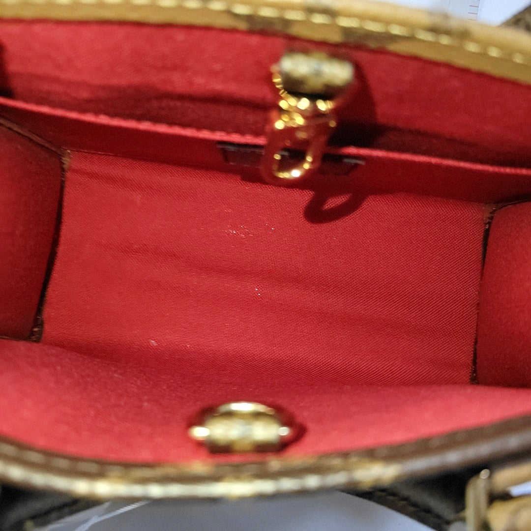 LOUIS VUITTON ONTHEGO BB Brown Coated Canvas Monogram Jungle Bag Crossbody Bag Tote Bag Shoulder Bag with Gold Hardware and Detachable Shoulder Strap-(SKU)-970289683