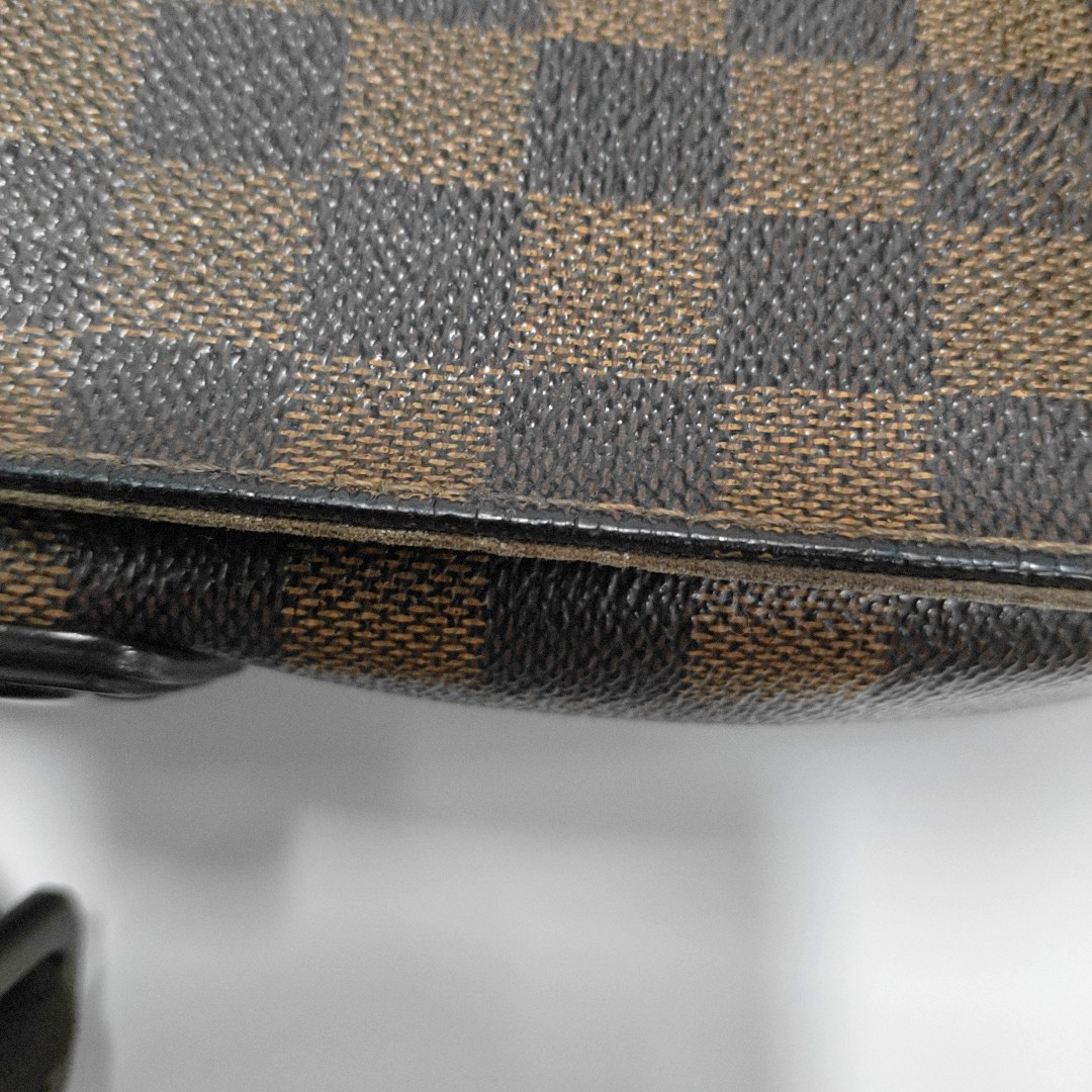 LOUIS VUITTON DISTRICT Small size Brown Coated Canvas Checkerboard Messenger Bag Crossbody Shoulder Bag Brown Hardware-(SKU)-954158452