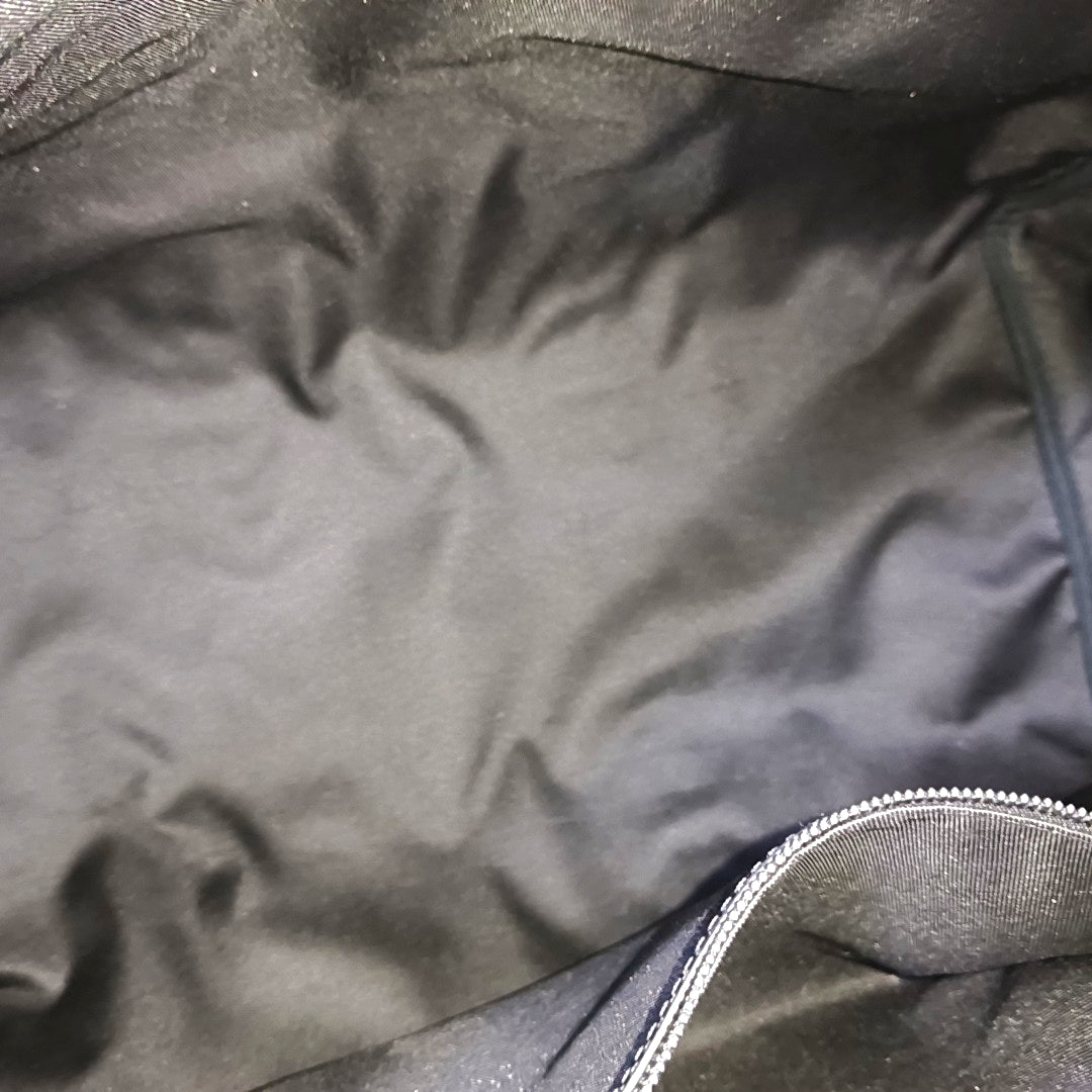 LOUIS VUITTON KEEPALL 50 Grey Coated Canvas Monogram Shoulder Bag Tote Crossbody Bag Silver Hardware Removable Shoulder Strap-(SKU)-967622018