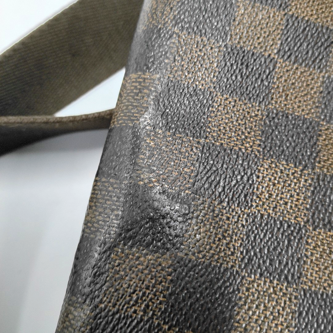 LOUIS VUITTON DISTRICT Small size Brown Coated Canvas Checkerboard Messenger Bag Crossbody Shoulder Bag Brown Hardware-(SKU)-954158452