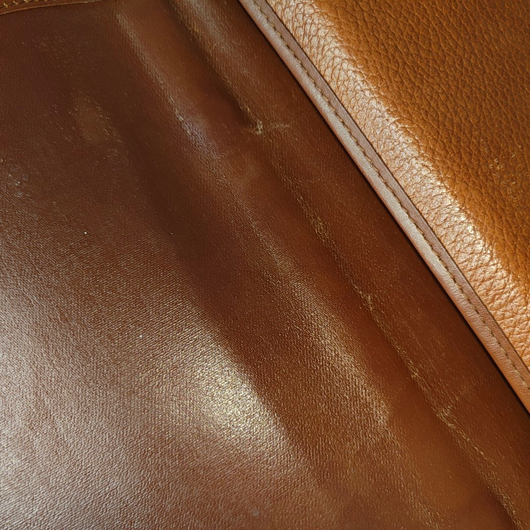 BURBERRY Brown Cowhide Handbag Silver Hardware-(SKU)-14318361
