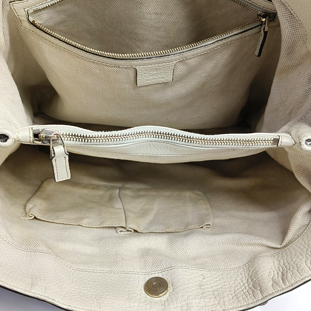 GUCCI Bamboo 1947 Brown canvas monogram bamboo bag handbag Golden hardware-(SKU)-957532877