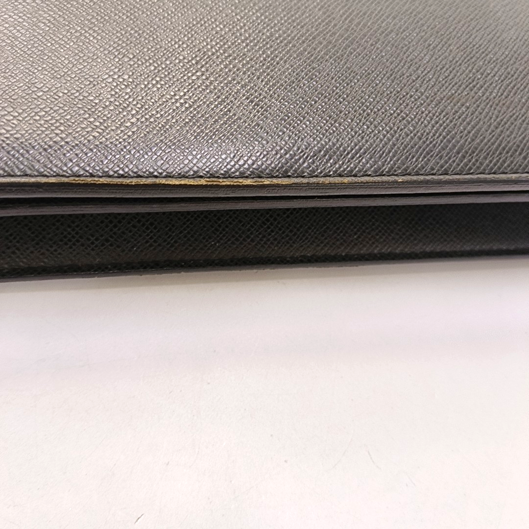 LOUIS VUITTON ROBUSTO Black cowhide tote bag Silver Hardware-(SKU)-949370628