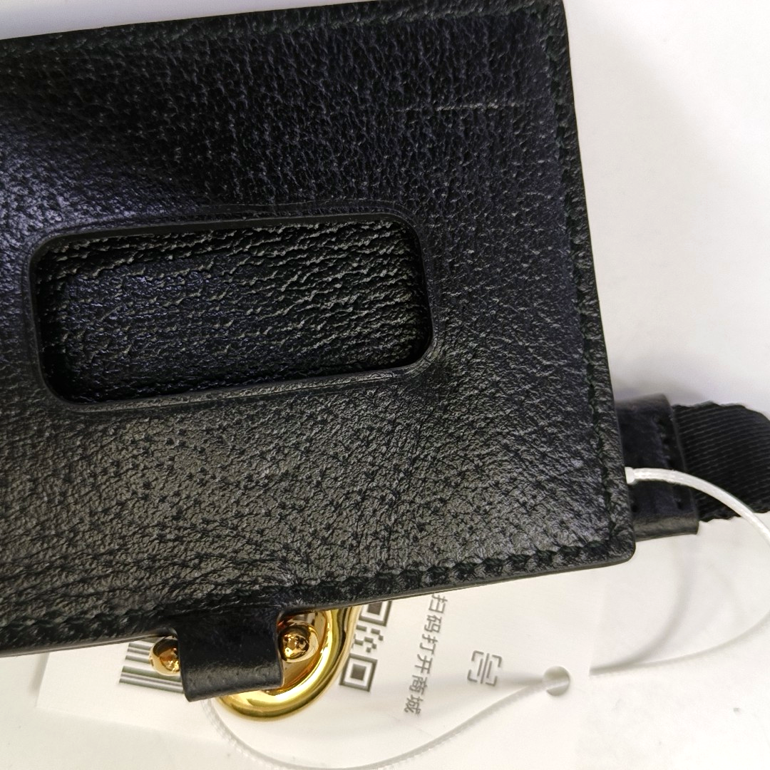 GUCCI Black Leather Single Shoulder Bag Handbag Crossbody Bag Golden hardware-(SKU)-947036079