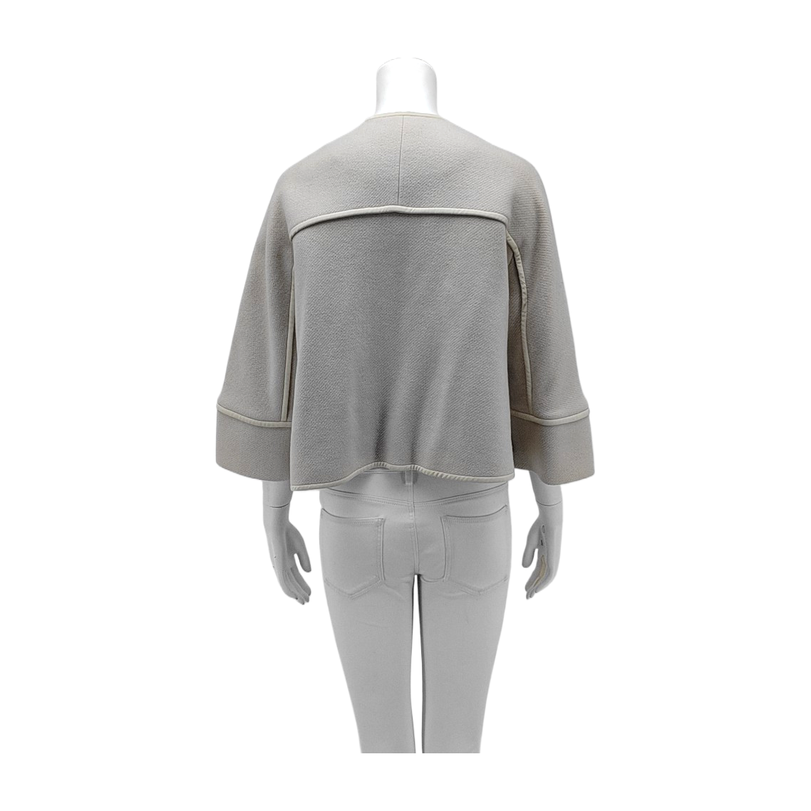 Chloé Mcode Spring and Autumn White Wool Women's Short Sleeve Other Jacket-(SKU)-937381593