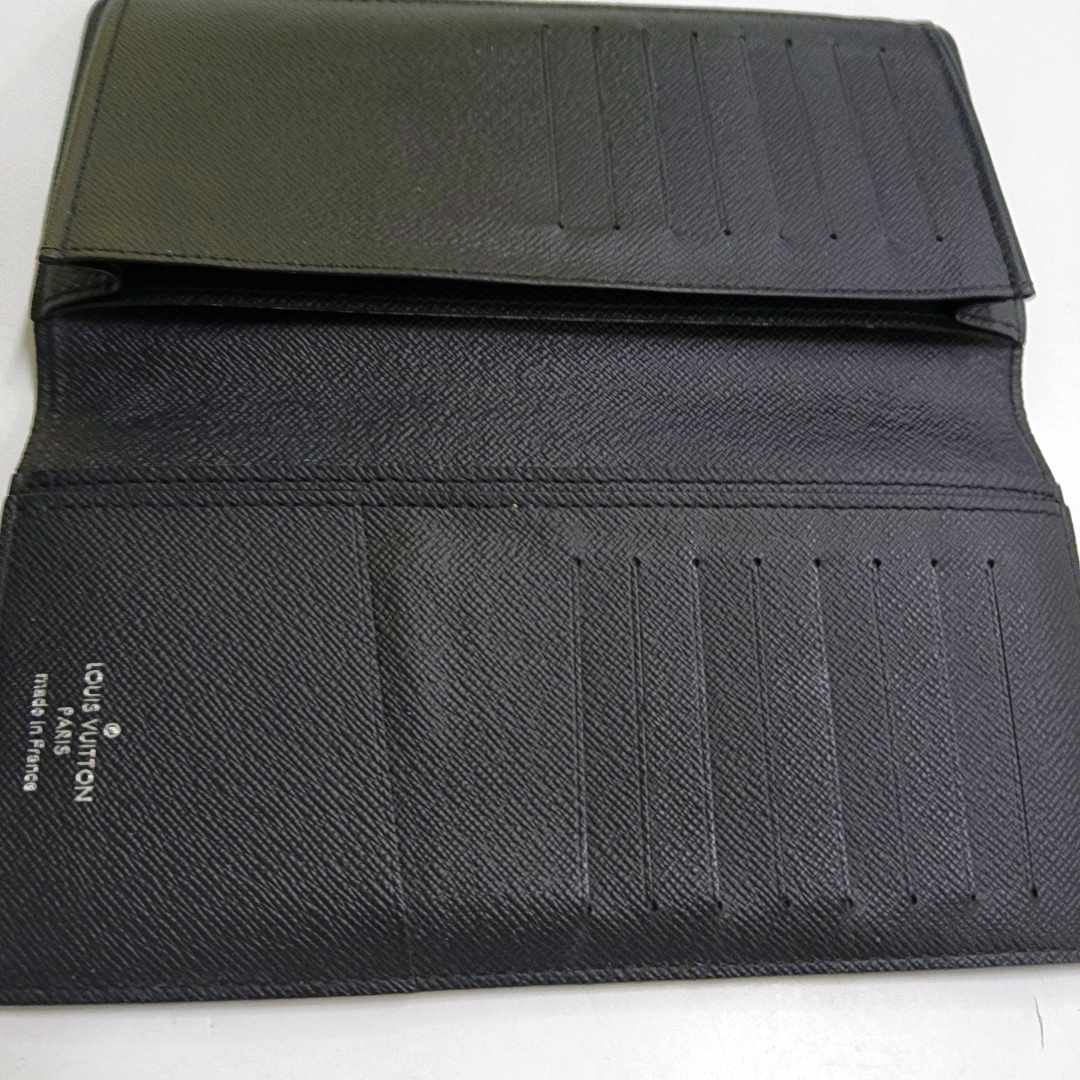 LOUIS VUITTON ALEXANDRE Gray Coated Canvas Chessboard Plaid Wallet-(SKU)-958578109