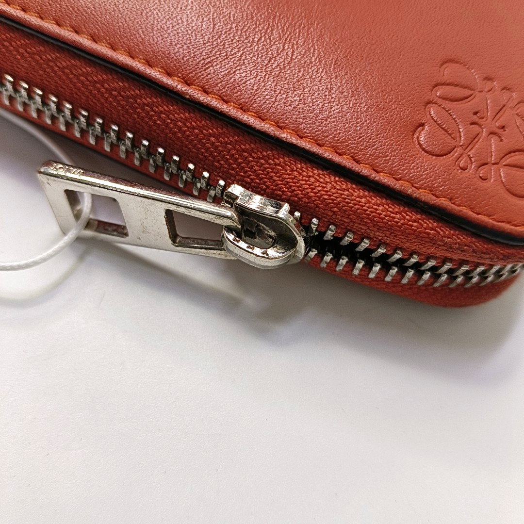 LOEWE Orange Calfskin Handbag Silver Hardware-(SKU)-950654394