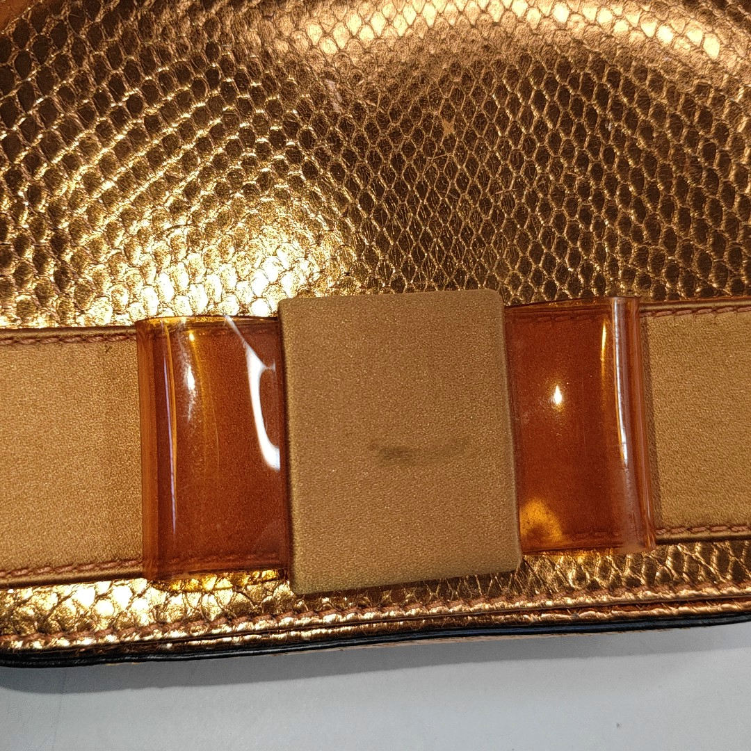 BURBERRY Golden Cowhide Sling Bag Single Shoulder Bag Golden hardware Removable shoulder strap-(SKU)-939200575