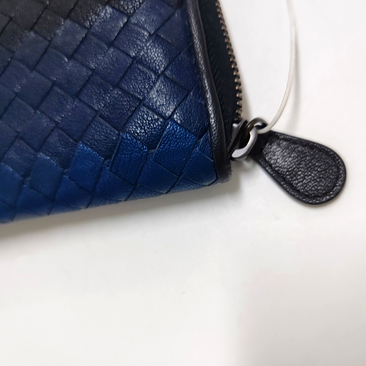 BOTTEGA VENETA Multicolor Calfskin Woven Wallet Black hardware-(SKU)-958932470