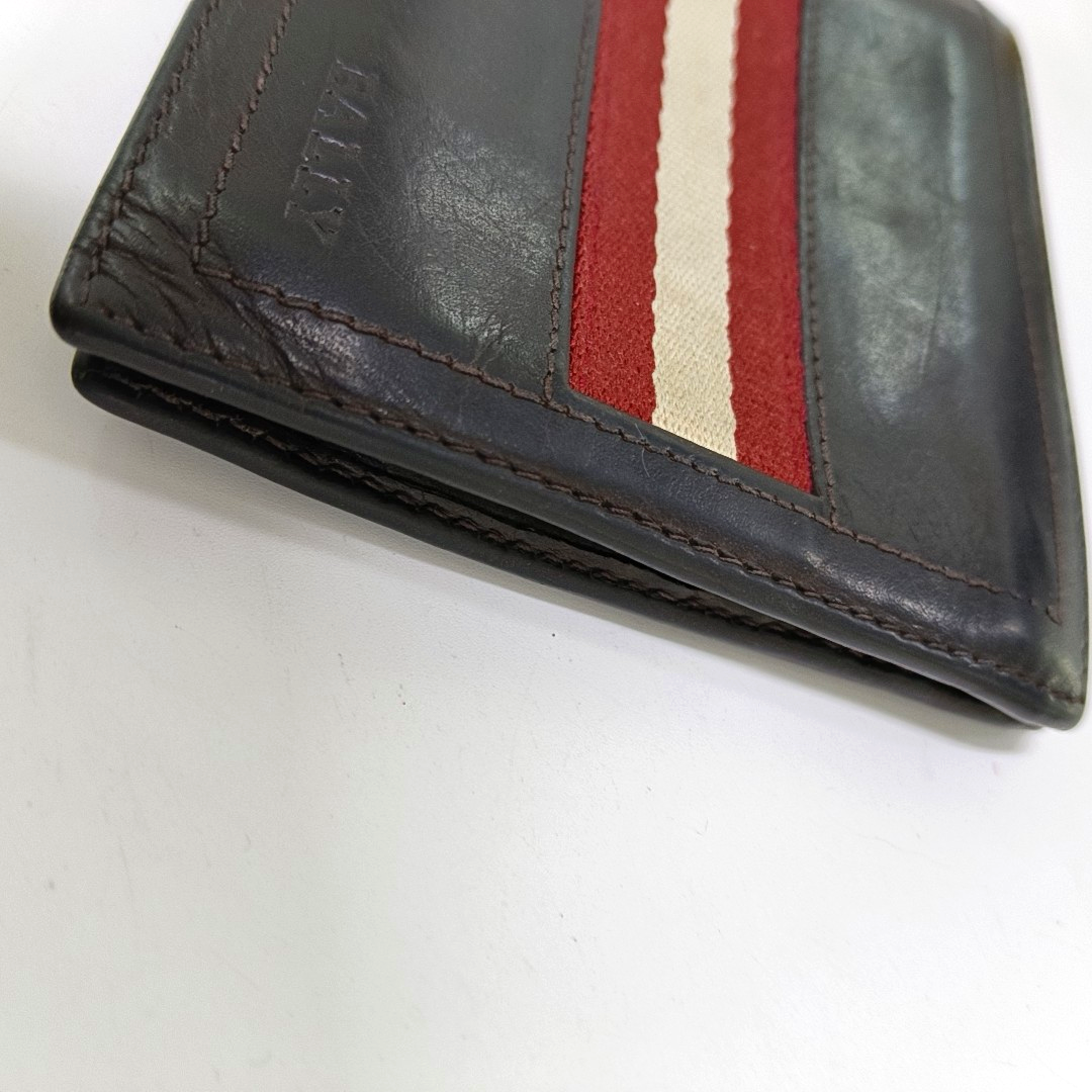 BALLY Dark Brown Calf Leather Wallet-(SKU)-951389128