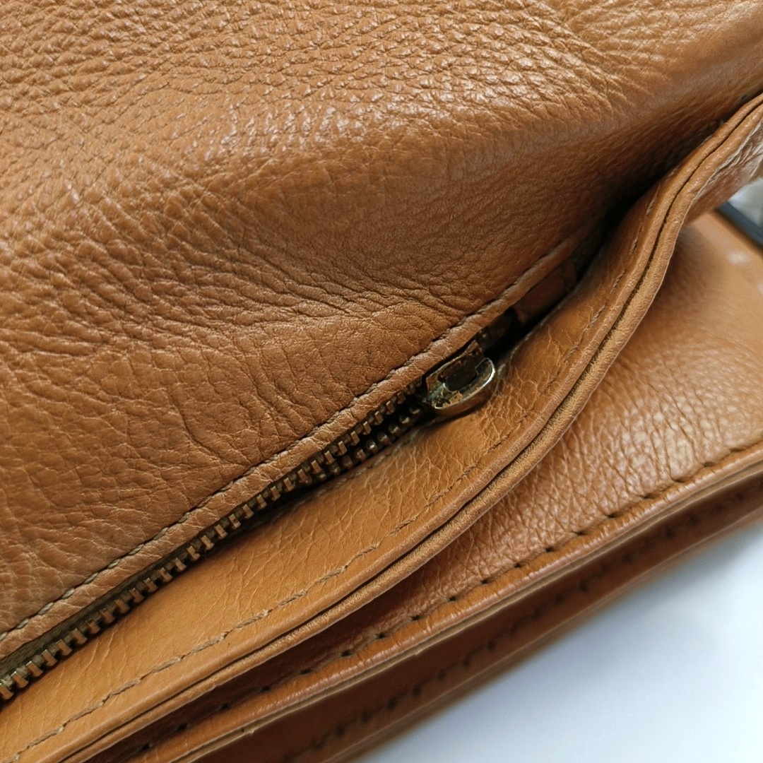 GUCCI Trunk Brown Canvas Old Flower Single Shoulder Bag Tote Bag Golden hardware-(SKU)-13447280
