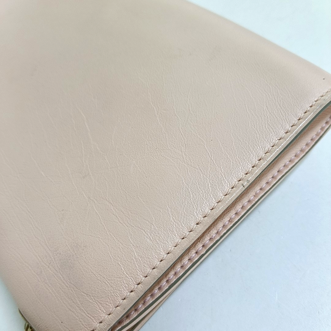 Chloé Pink Cowhide Crossbody Bag Golden hardware-(SKU)-944789609