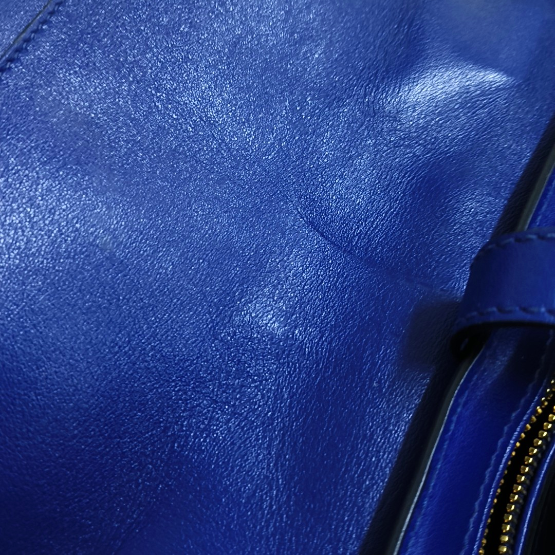 Miu Miu Blue cowhide crossbody, handbag, shoulder bag Golden hardware Removable shoulder strap-(SKU)-947569134
