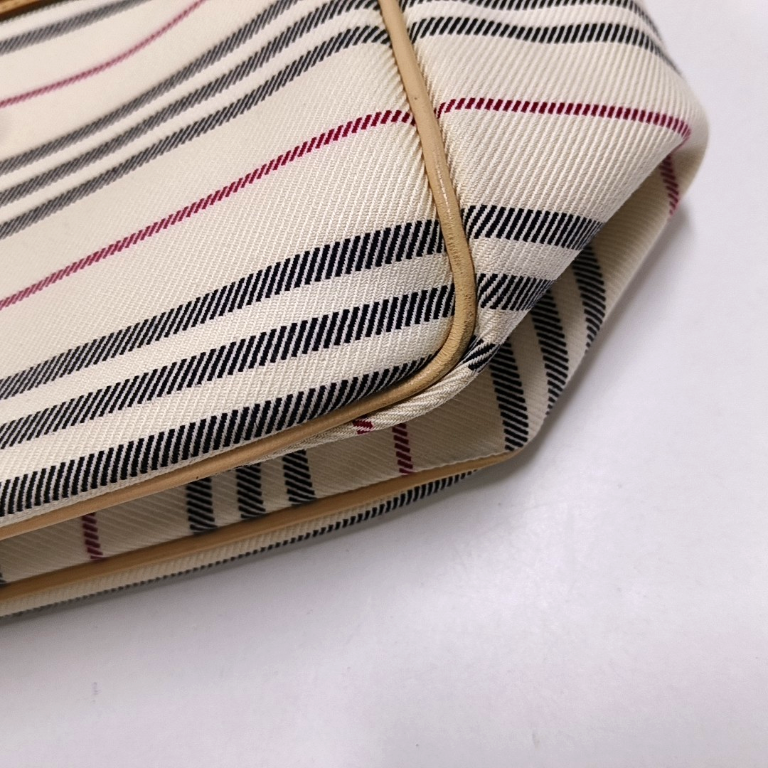 BURBERRY Tote bag White Canvas Tote Bag Ruthenium color hardware-(SKU)-935726448