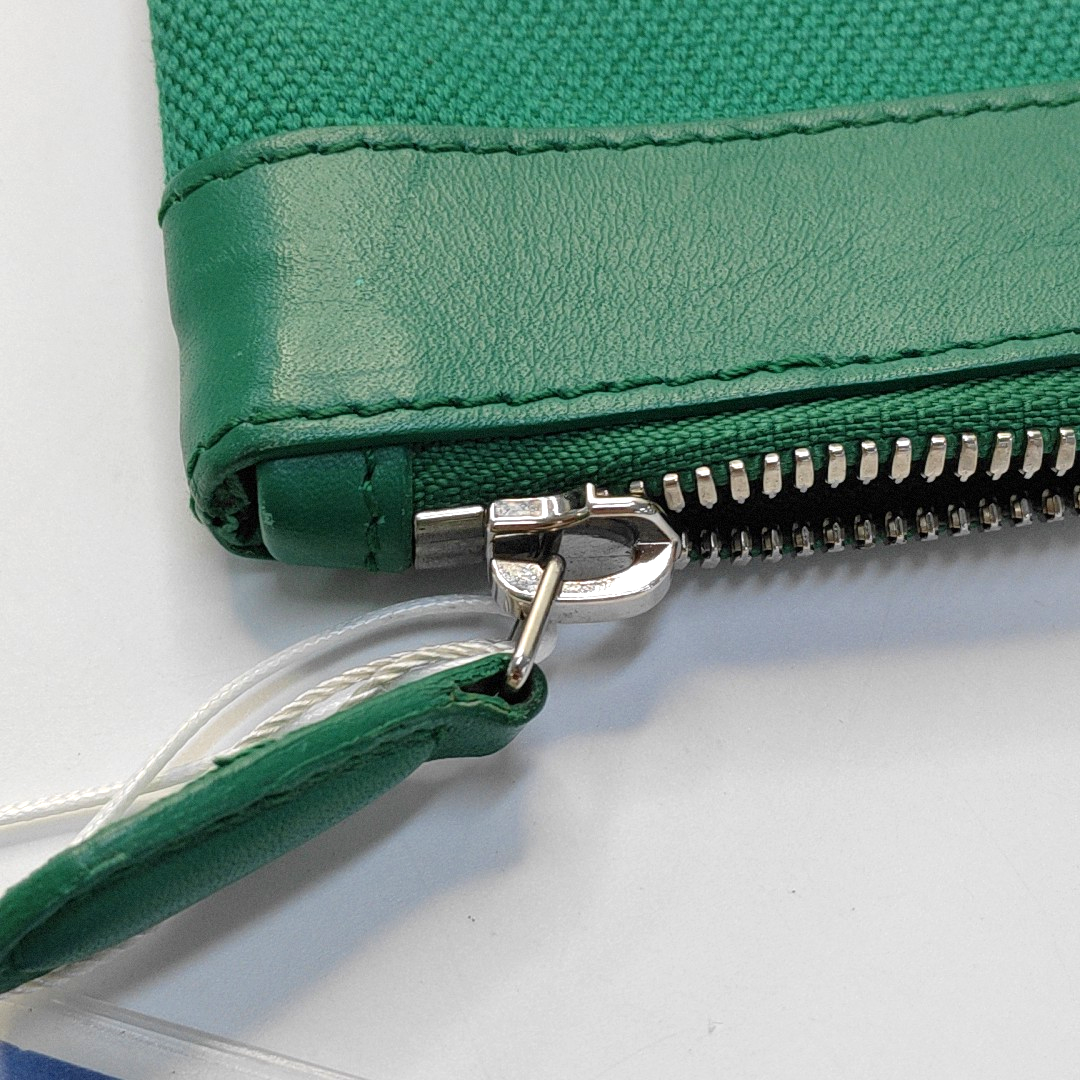 BALENCIAGA Clip Medium size Green Fabric Handbag-(SKU)-959304793