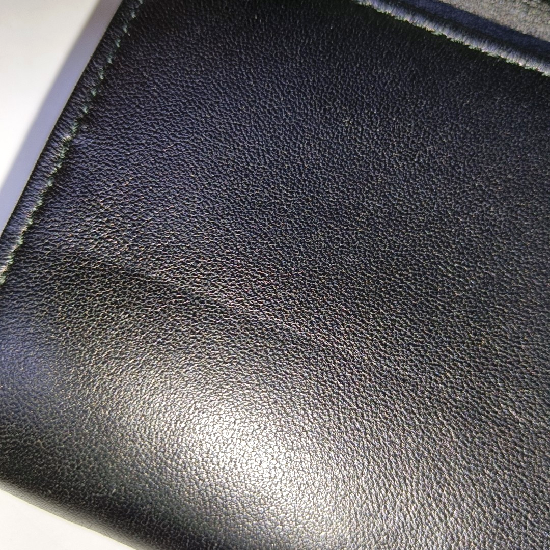 FERRAGAMO Gancini Black Lamb Leather Embossed Wallet Silver Hardware-(SKU)-939748481