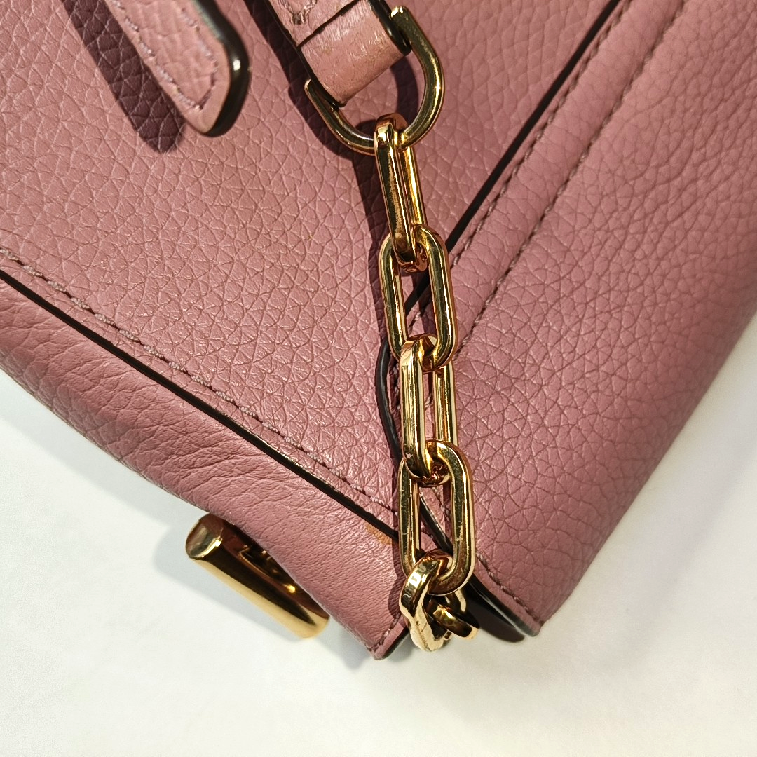 TORY BURCH Thea Red Bean Color Leather Quilted Fringe Single Shoulder Bag Crossbody Bag Golden hardware-(SKU)-938683728