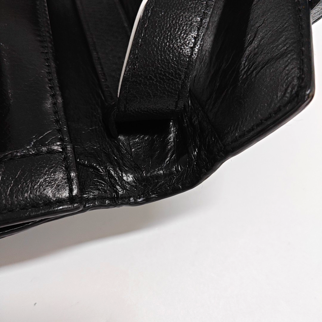 YSL Black Leather Crossbody Bag Single Shoulder Bag Golden hardware Removable shoulder strap-(SKU)-953941805