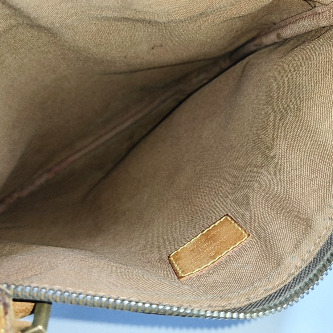 LOUIS VUITTON BOSPHORE Brown Coated Canvas Monogram Single Shoulder Bag Crossbody Golden hardware-(SKU)-950950997