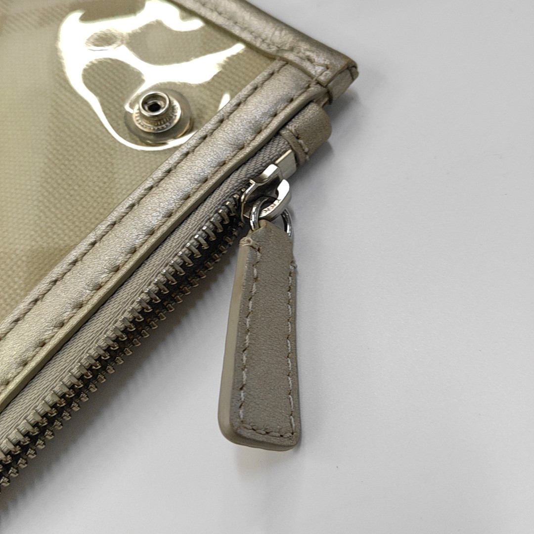 BURBERRY Tote bag Silver Special Material Printed Tote Bag Silver Hardware Sub-bag-(SKU)-957140002