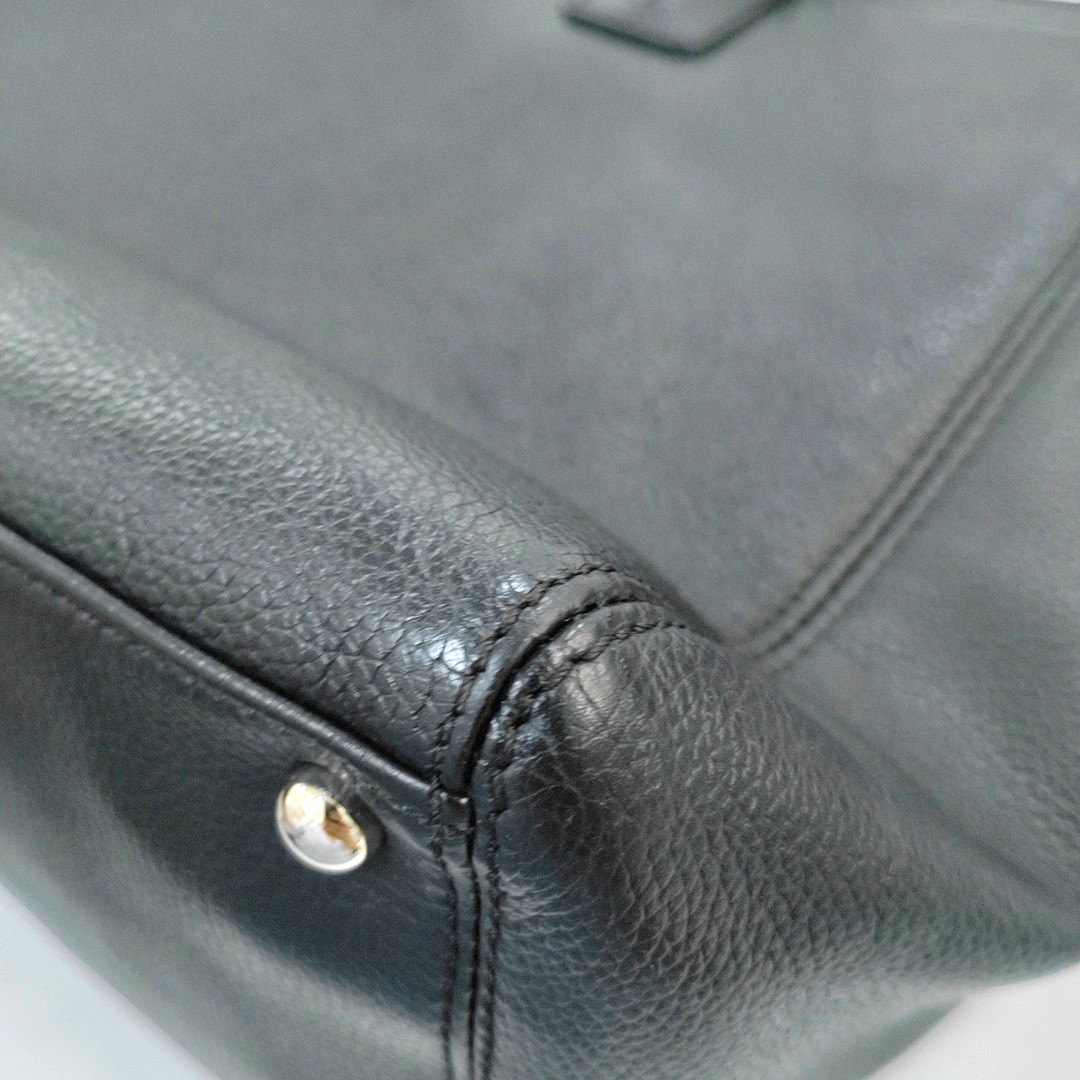 CHANEL CERF Black Calfskin Leather Shoulder Bag with Removable Strap-(SKU)-954658112
